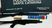 Mulher chama a polícia e diz ter sido ameaçada por homem armado em Xaxim