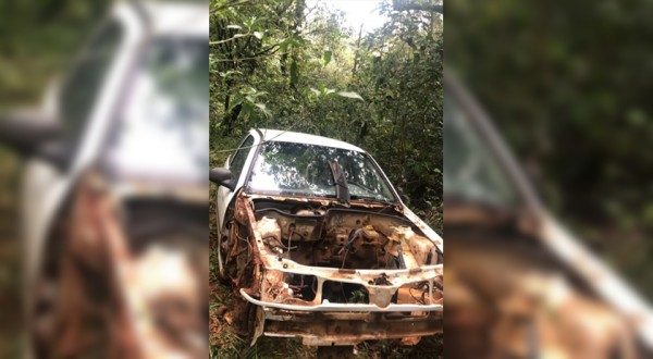 Gol que foi furtado em Barracão é encontrado depenado na Argentina