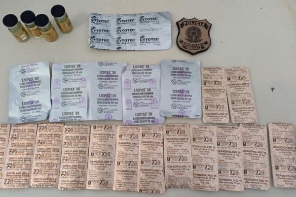 PRF apreende drogas e medicamentos ilegais