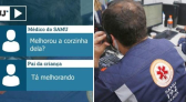 Por telefone, médico do Samu salva bebê de 44 dias que engasgou