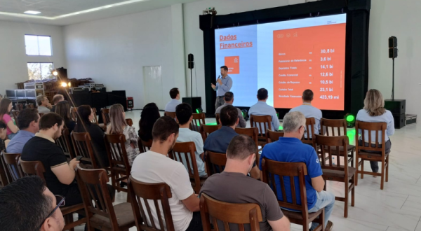 Cresol Fronteiras realiza pré-assembleia para associados, visando discutir em conjunto os rumos da cooperativa e apresentar os resultados do ano de 2023