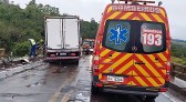 Grave acidente deixa um óbito e pelo menos quatro feridos na BR 282, entre SMO e Maravilha