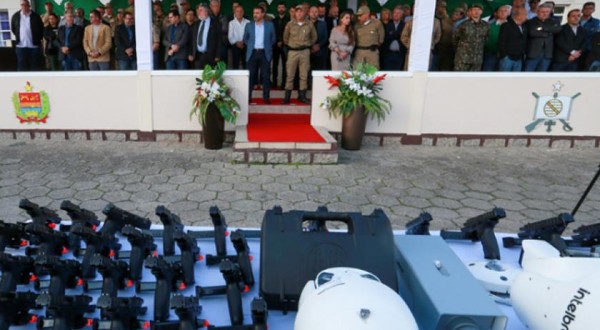 Polícia Militar recebe novos veículos e equipamentos e ativa 10 novos batalhões