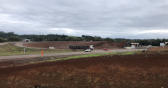 Obras no entroncamento das BRs 158 e 282 modificam o trânsito nesta segunda e terça