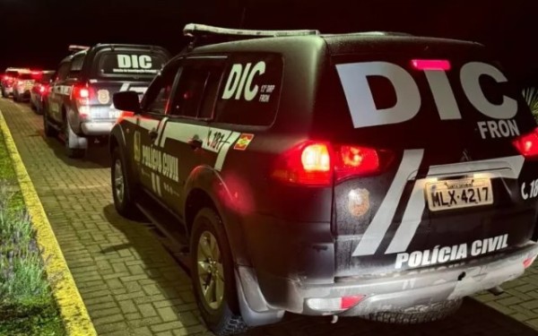 Organização criminosa é desarticulada e 46 são presos em operação contra o tráfico em SC
