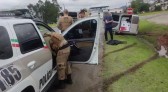 Cerqueirenses são presos após tentarem furar bloqueio da PM em São João Batista