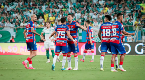 Fortaleza vence o Palmeiras, mas é eliminado da Copa do Brasil