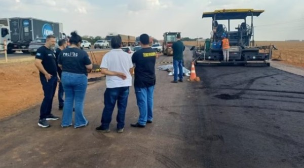 Três trabalhadores morrem em acidente com rolo compressor em obras de duplicação da BR-163