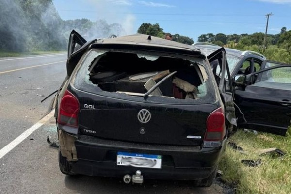 Colisão frontal mata motorista em rodovia de Santa Catarina