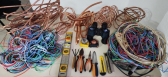 Chapecó registra três prisões em flagrante por furto de fios de energia em menos de 24 horas