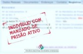 Condenado por praticar crimes de roubo e furto é preso
