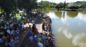 Evento de pesca leva milhares de pessoas aos lagos beltronenses