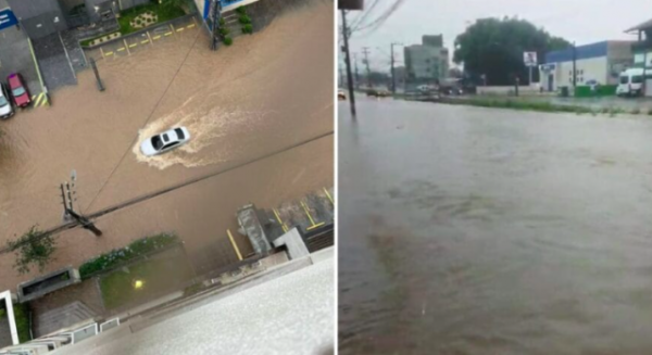Chuvas em SC deixam desalojados com ao menos 22 cidades afetadas e uma em situação de emergência