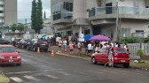 Grande movimentação turística é registrada na Polícia Federal neste domingo (15)