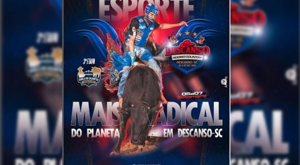 Descanso recebe neste final de semana a 3ª etapa do Rodeio Duelo de Gigantes
