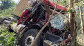 Acidente de trânsito envolvendo carro e carreta é registrado na BR 163 entre Barracão e Santo Antonio