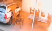 Homem coloca botijão na churrasqueira e causa explosão no Paraná