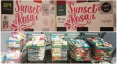 Alimentos coletados durante a realização da terceira Sunset Rosa são entregues para as entidades