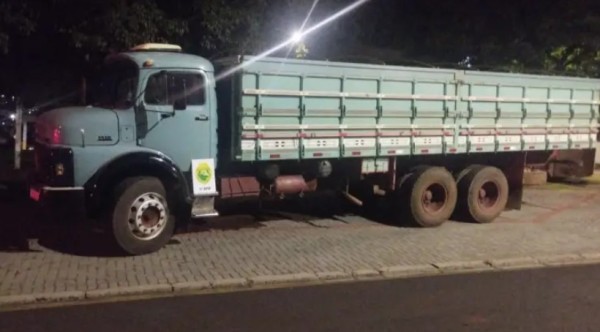 Suspeito é preso após furtar caminhão em Pato Branco