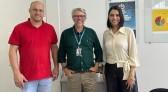 Presidente e vice da ascoagrin reivindicam melhorias junto a Celesc