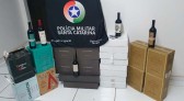 Polícia Militar apreende carregamento de vinho ilegal em Maravilha