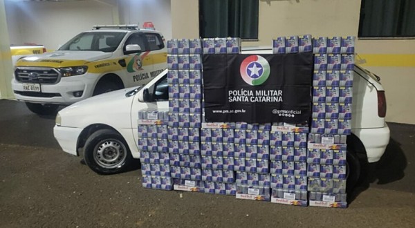Polícia Militar Rodoviária apreende carga de bebidas