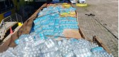 Toneladas de drogas são encontradas em carreta com doações para o RS