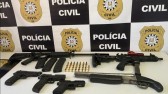 Polícia Civil de Chapecó participa de operação policial contra o crime organizado e distribuição de armas