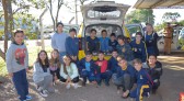 Alunos da Escola Érico Veríssimo visitam a Polícia Militar no projeto ‘Café com a PM’
