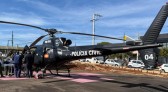 Idoso com suspeita de AVC é transferido de helicóptero de Pinhalzinho para Chapecó