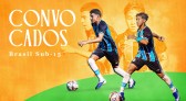 Dois atletas do Grêmio são convocados pela Seleção Brasileira Sub-15