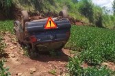 Motorista morre em capotamento no interior