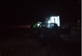 Motorista fica ferido após saída de pista no interior