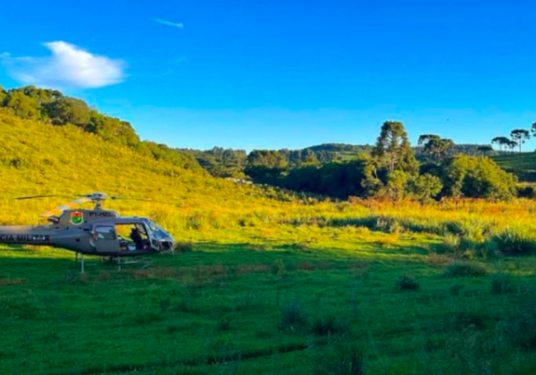 Homem atira contra helicóptero da PM e acaba morto após confronto em SC