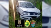Automóvel furtado é recuperado após ação conjunta das policias Militar e Civil