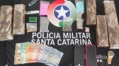 Homem é preso pela Polícia Militar por tráfico de drogas