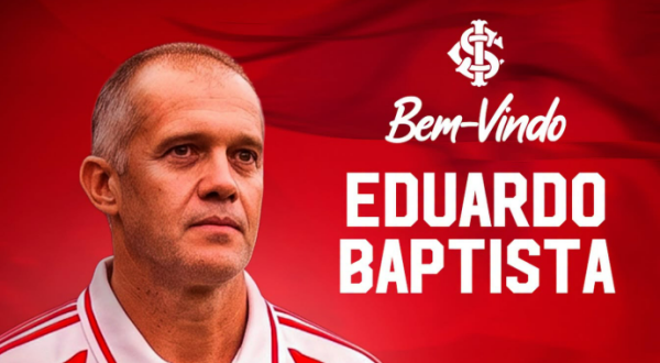 Eduardo Baptista é anunciado como novo técnico do Internacional