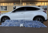 Ação conjunta entre PRF e Polícia Militar Rodoviária apreende cerca de 100 kg de drogas