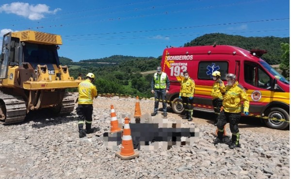 Idoso morre atropelado por trator de esteira no Meio-Oeste