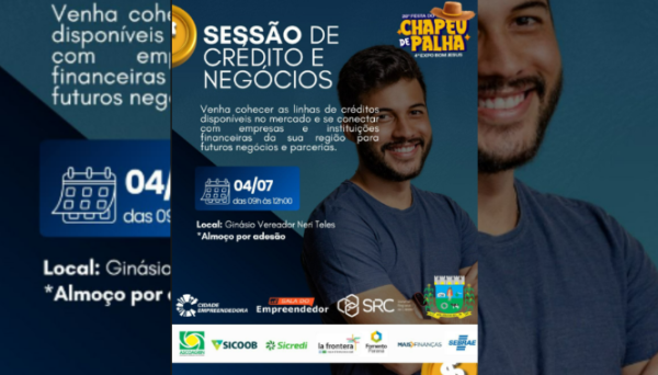 Adair Rosa dos Santos destaca Sessão de Crédito e Rodada de Negócios que será realizada