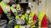 Bombeiros realizam parto de emergência dentro de ambulância em Chapecó