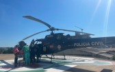 Missão aeromédica transfere idoso com AVC de Maravilha para Chapecó