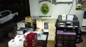 Mais de 1800 garrafas de vinho são apreendidas pela Polícia Militar