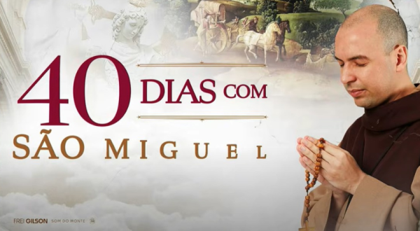 Em 40 dias, Frei Gilson reuniu mais de 4 milhões de fiéis para orar a quaresma de São Miguel Arcanjo