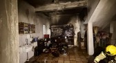 Incêndio atinge revenda de baterias no Centro