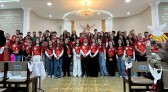 Igreja Nossa Senhora Aparecida celebra 70 anos com visita pastoral e crisma de 43 jovens e adultos