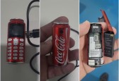 Minicelular em formato de lata de refrigerante é apreendido em presídio de MT