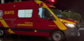 Policial militar de Santa Catarina fica ferido em acidente no bairro Aeroporto