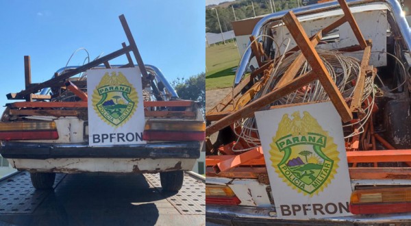 BPFRON prende homem em Santo Antônio do Sudoeste por furto e recupera objetos furtados em empresa de Pranchita-PR