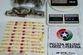 Drogas são apreendidas em apartamento no Oeste Catarinense